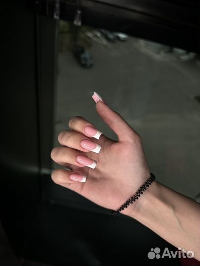 Маникюр наращивание