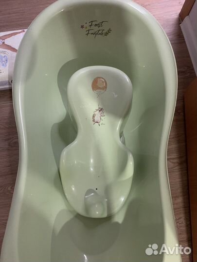 Ванночка для купания с горкой