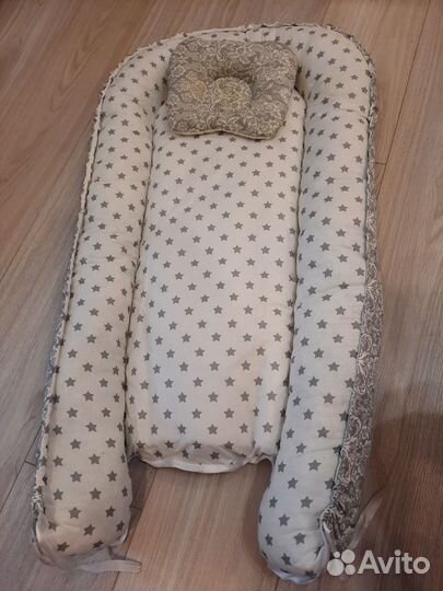 Гнездышко-кокон для новорожденого и конверт