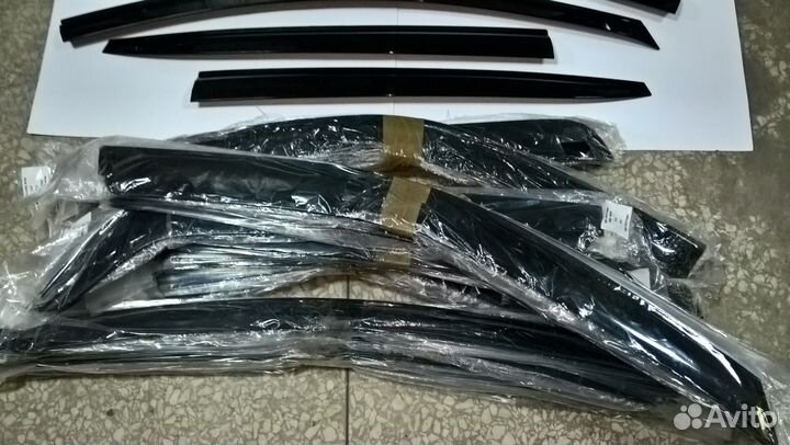 Ветровики дефлектора Sportage Sorento Rio Cerato