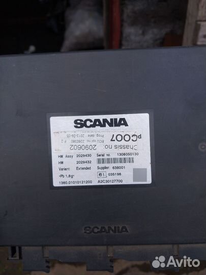 Блок управления Scania COO7