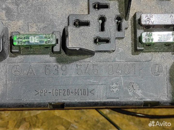 Блок предохранителей Mercedes Viano W639 OM 646