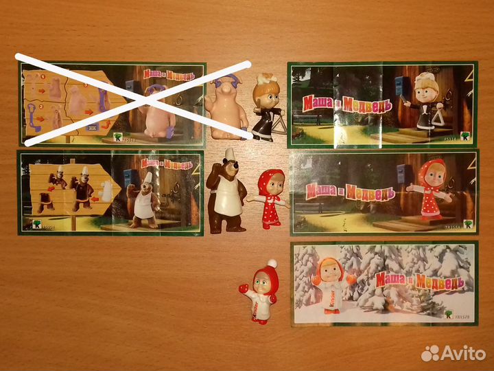 Серия Маша и медведь и единички из других серий