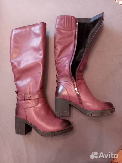 Зимние женские сапоги 38 новые