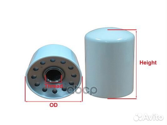 Фильтр масляный C7602 Sakura