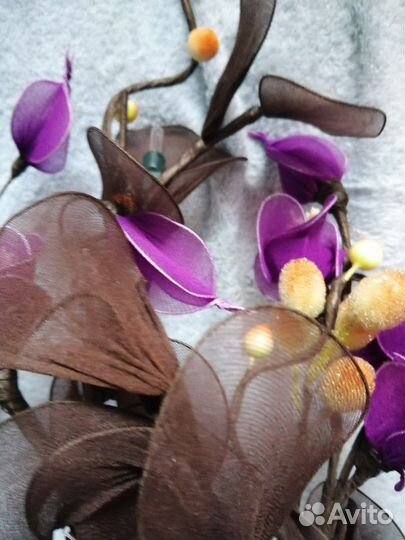 Орхидея букет цветов - светильник