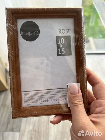 Рамка для фото, 10*15, дерево стекло