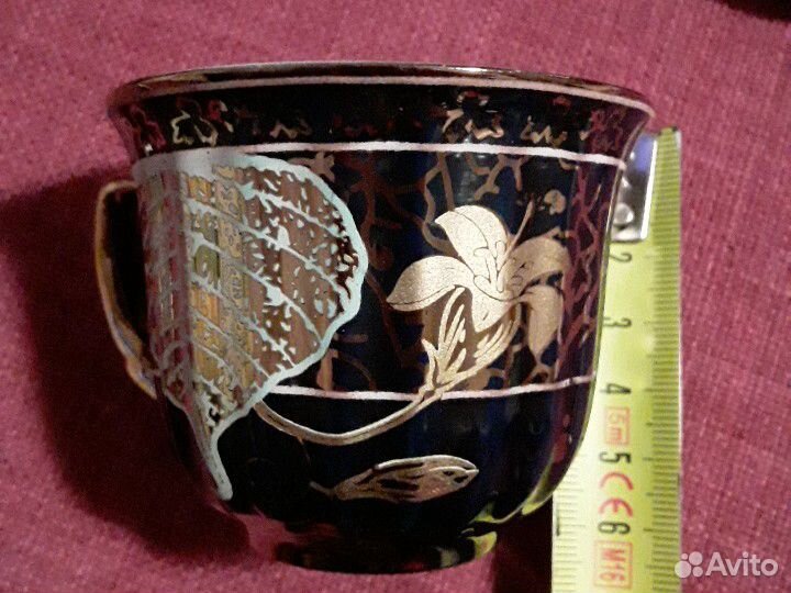 Сервиз кофейный кобальт