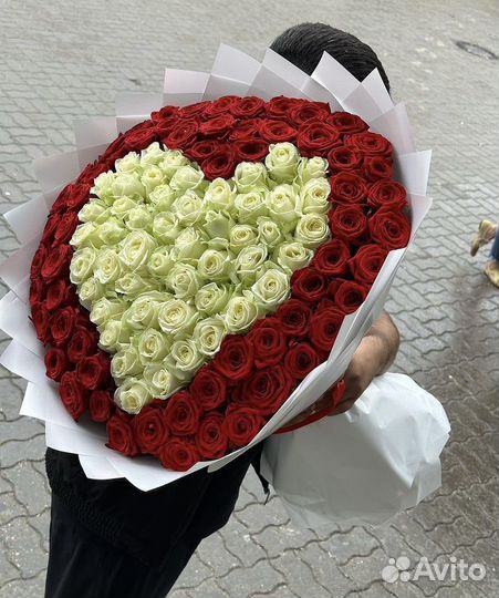 101 роза букеты цветы роз 51