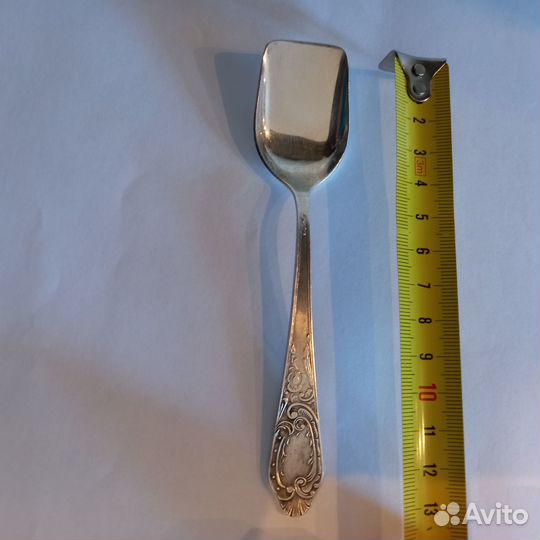Серебряная ложка-совочек 875 Звезда. 43К. СССР