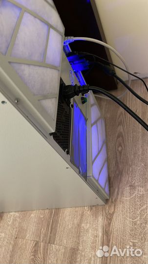 Риг из rtx 3070 TI в Cold Case