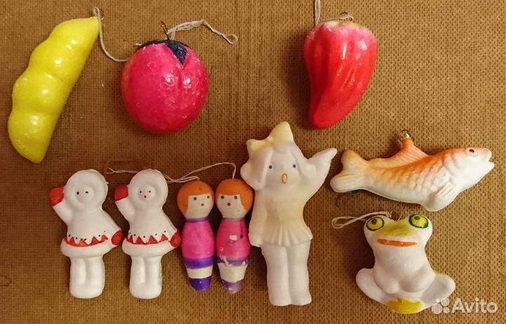 Елочные игрушки СССР