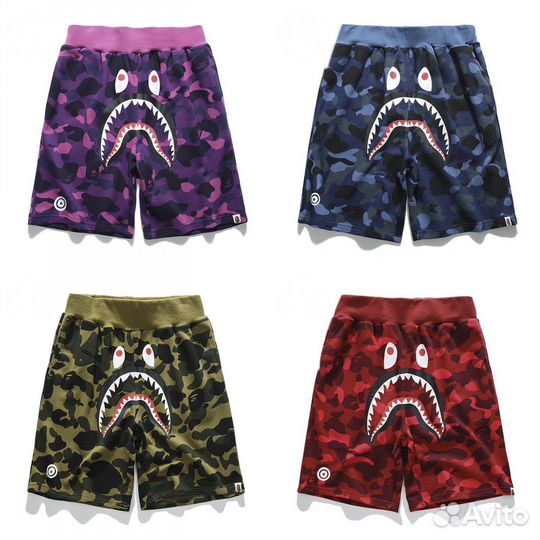 Шорты Bape Красные