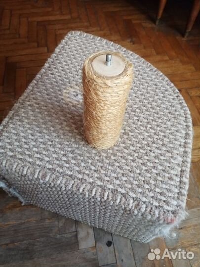 Когтеточка домик для кошки б/у