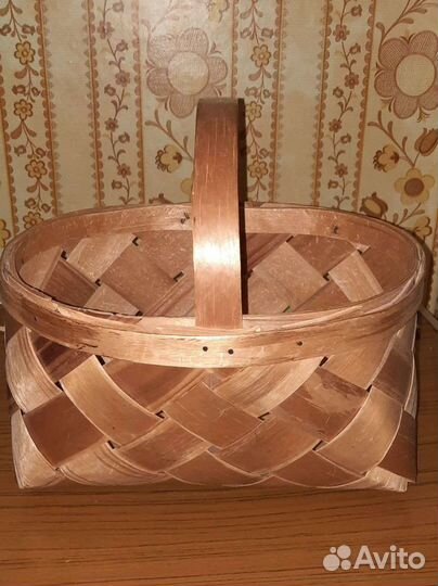 Корзина плетеная