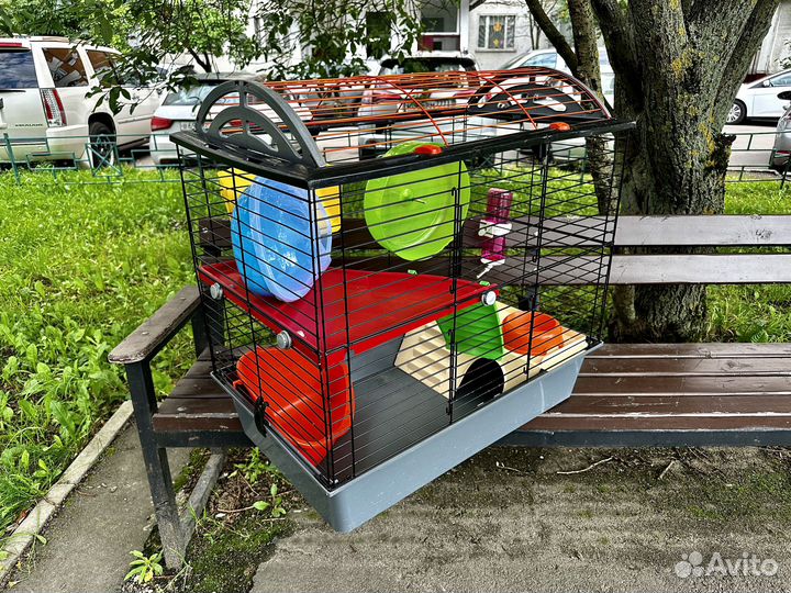 Клетка для кролика шиншиллы хорька морской свинки