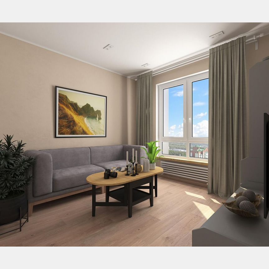 3-к. квартира, 73,2 м², 2/25 эт.