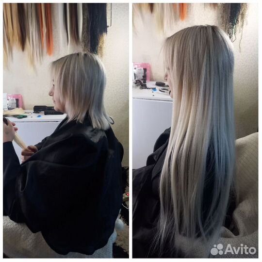 Волосы + наращивание