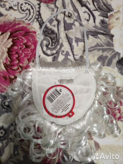 Борода деда мороза (детская) новая