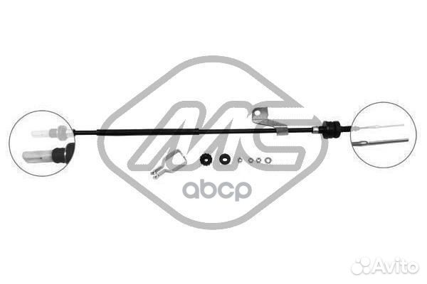 Трос сцепления 82289 metalcaucho