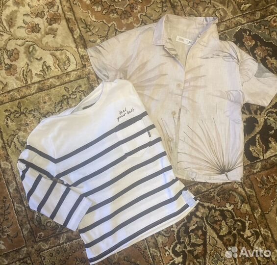 Детские брендовые вещи пакетом на мальчика 86 92