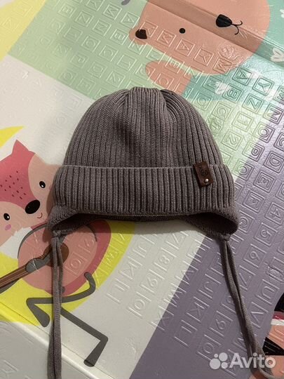 Шапка детская теплая 38 40
