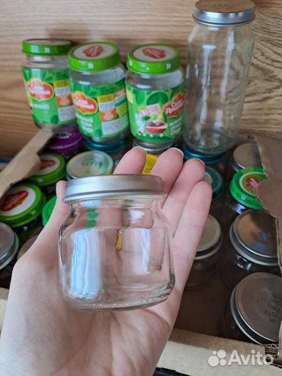 Баночка от пюре детского питания, 80/100/190 гр