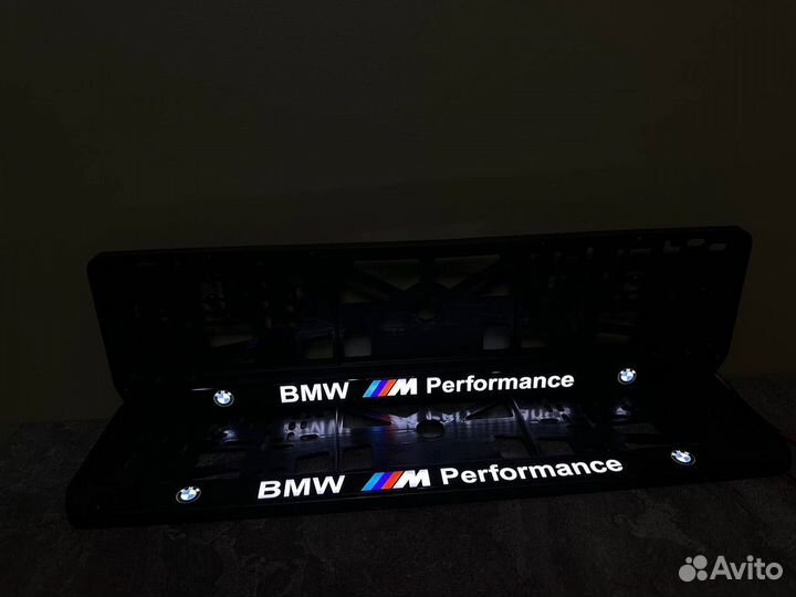 Номерная led рамка с вашим дизайном