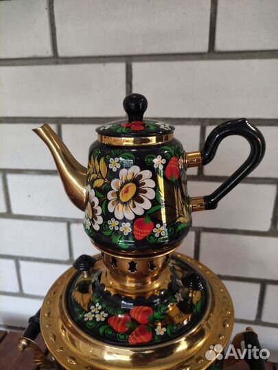 Самовар электрический расписной
