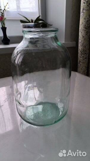 Банки 3-литровые стеклянные 15 штук