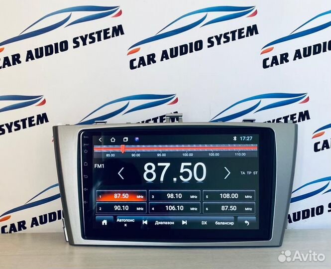 Магнитола андроид Toyota Avensis 2009+