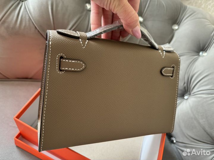 Сумка hermes kelly pochette 22