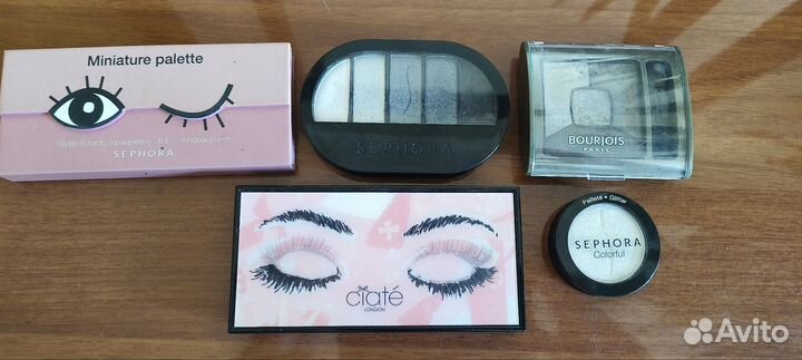 Палитра теней и Пудра Sephora