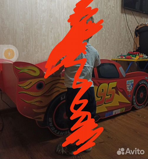 Кровать машина для мальчика