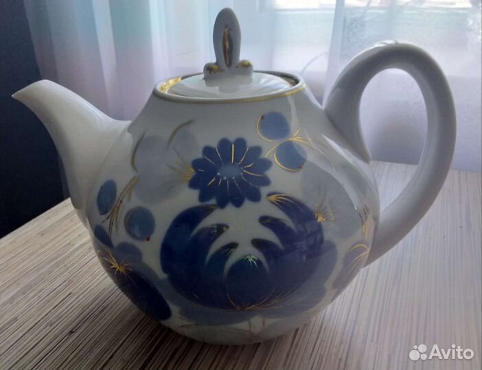 Чайник заварочный 3л, кружки