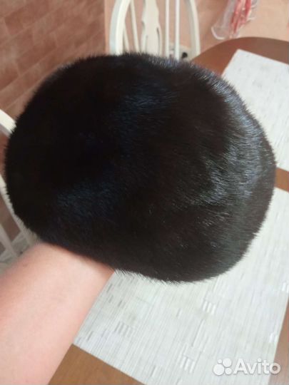 Берет норковый мягкий