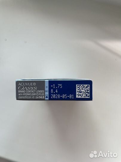 Контактные линзы acuvue oasys
