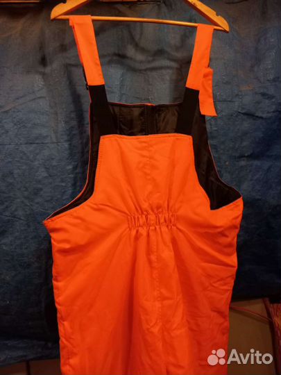 Костюм утепленый сигнальный Метеор