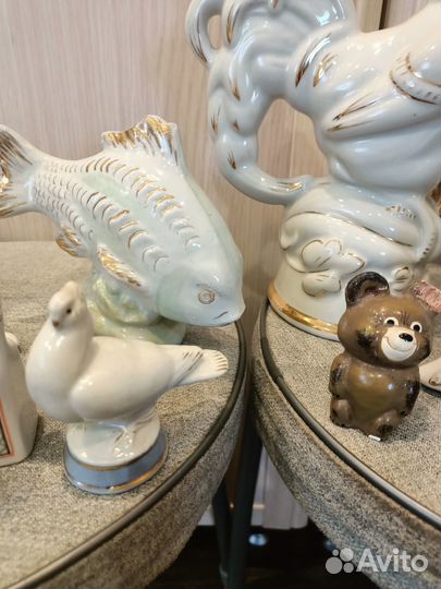 Статуэтки фарфоровые.Цены в описании