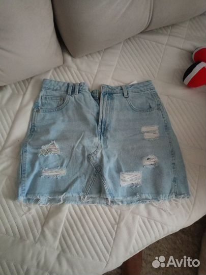 Джинсовая юбка