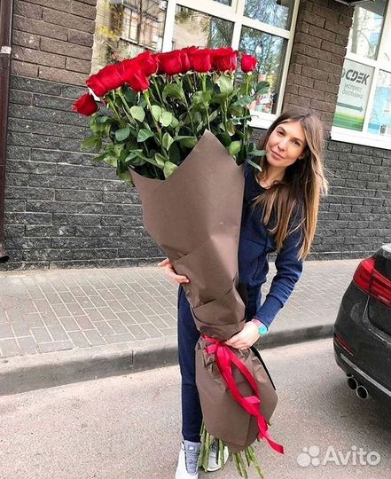 Букет роз 101 роза 51 роза