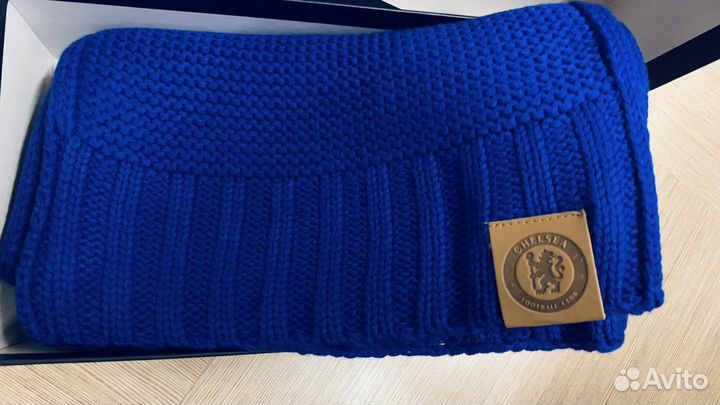 Шарф челси брендированный chelsea