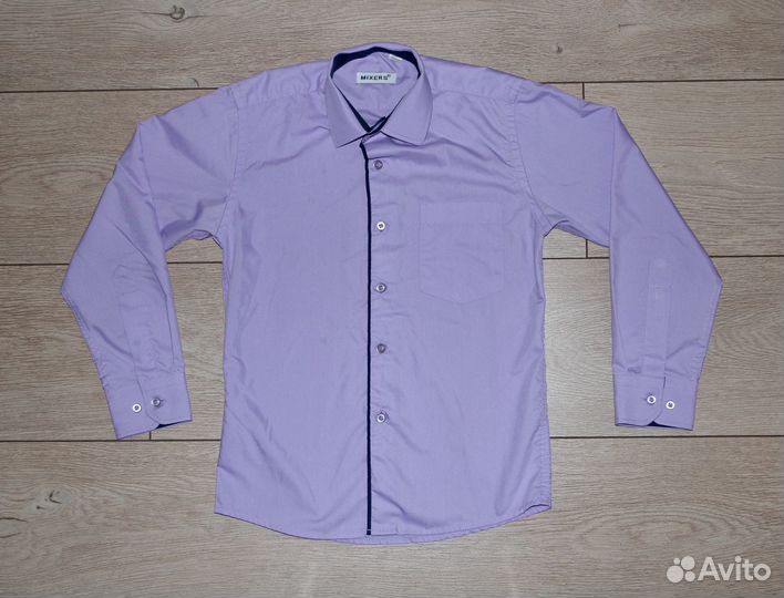 Сорочка Сореневая для мальчика mixers