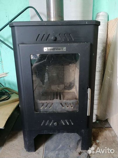 Печь дровяная- газовая