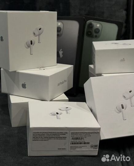 Airpods pro 2 premium с шумоподавлением 100