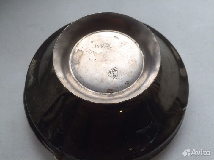 Конфетница СССР ретро с ручкой