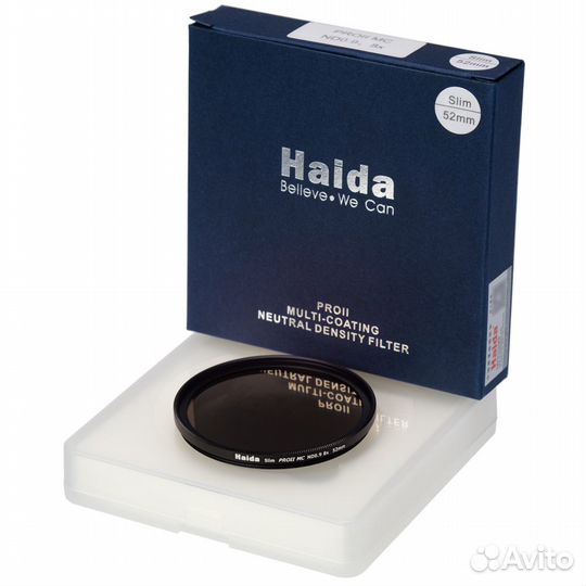 Светофильтр нейтрально-серый Haida Slim proii 52mm