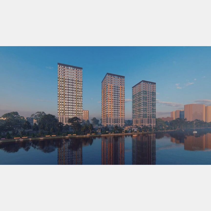 1-к. квартира, 39,8 м², 2/23 эт.