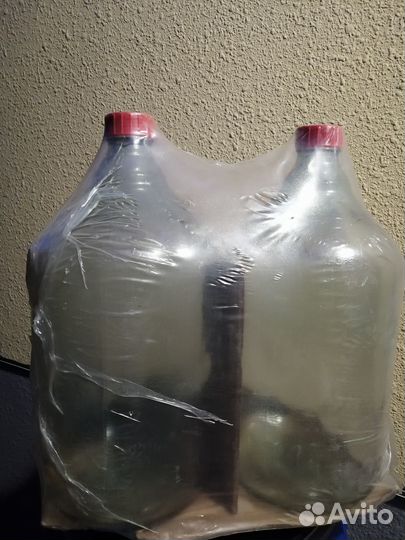 Бутыль стеклянная 20 литров, новая