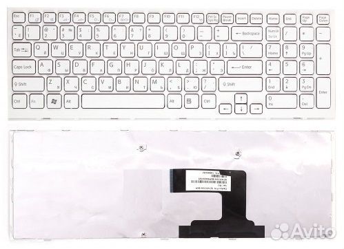 Клавиатура Sony VPC-EL White